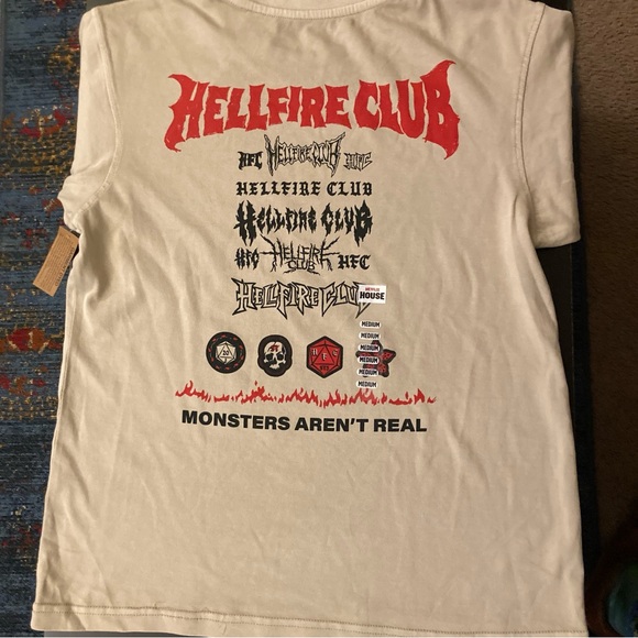 Netflix Other - Netflix House Stranger Things Hellfire Club T-Shirt NWT